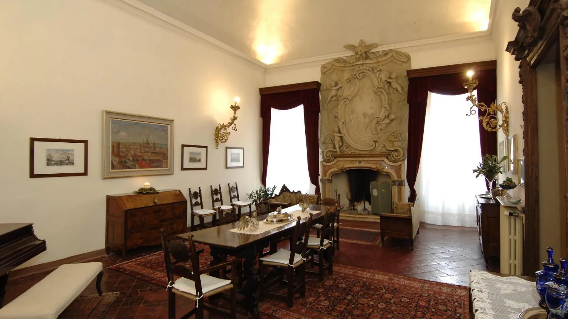 Couette-café Palazzo Arrivabene B&B Mantoue